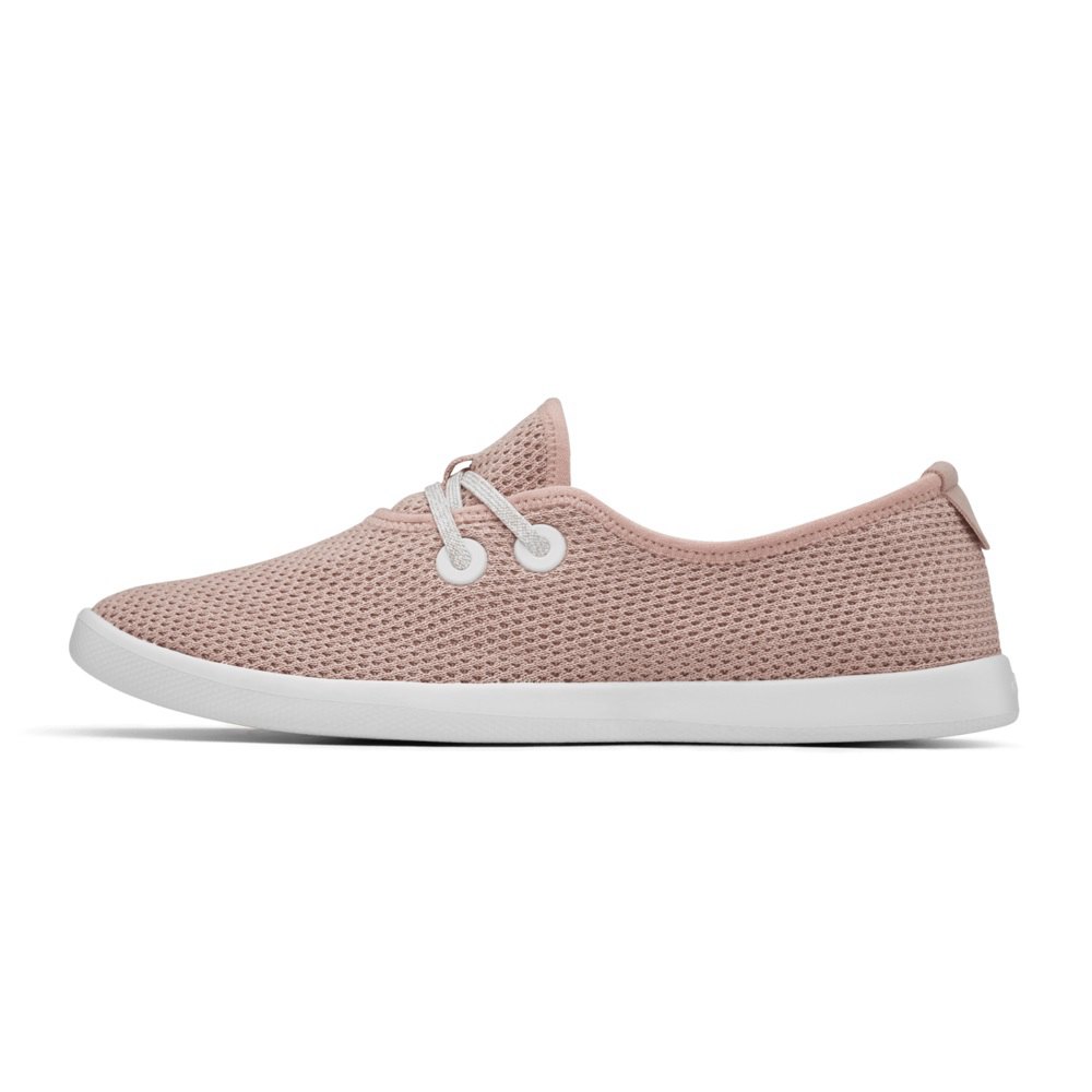 Allbirds Men\'s Boat Shoes Pink - Tree Skippers - 81963HQZN